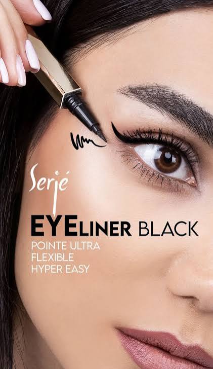 خط چشم ماژیکی مشکی سرژه