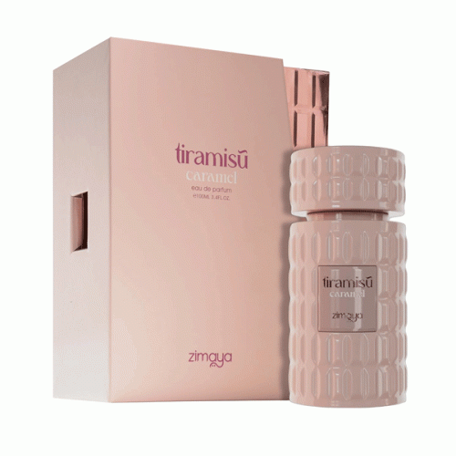 ادکلن تیرامیسو کارامل زیمایا | Zimaya Tiramisu Caramel | مشابه بیلی ایلیش طلایی | عطر زنانه گرم و شیرین ۱۰۰ میل