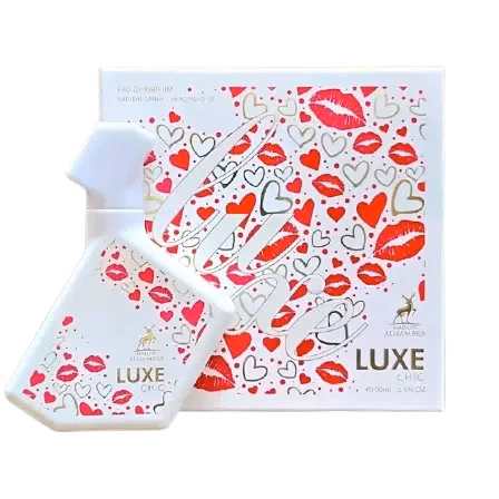 ادکلن لوکس چیک Luxe Chic الحمبرا 100 میل | Maison Alhambra Luxe Chic | رایحه گلی چوبی زنانه